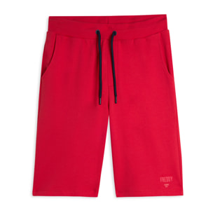 Bermuda in cotone con tasche interne