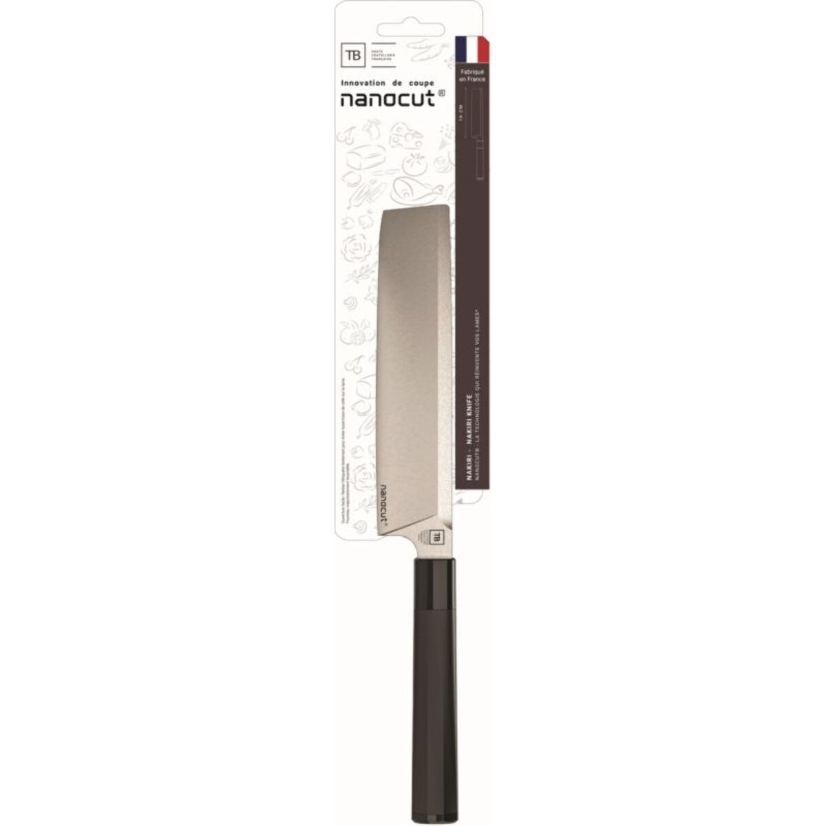 Couteau japonais TB Nakiri Equilibre Nanocut