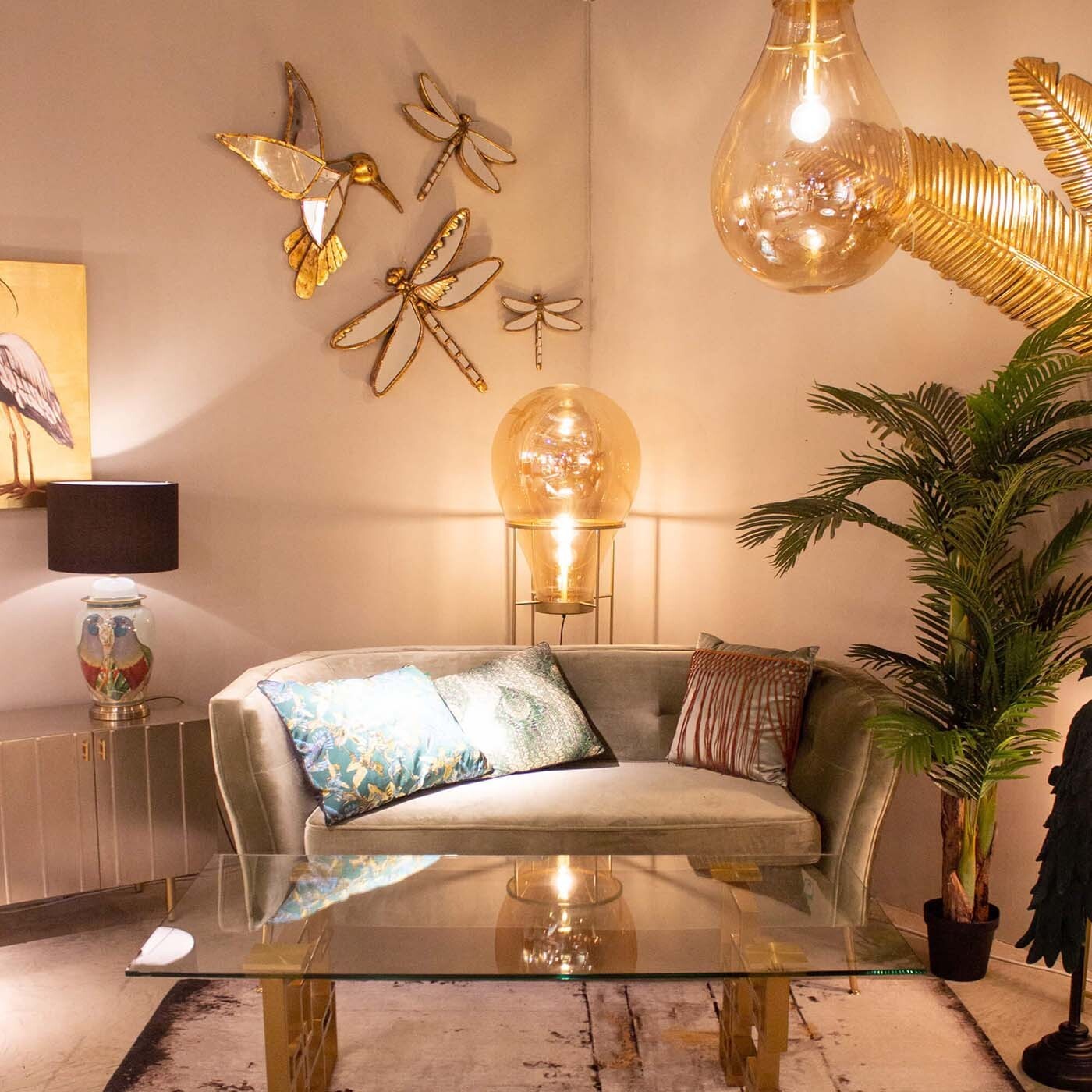 Déco murale miroir Libellule Kare Design