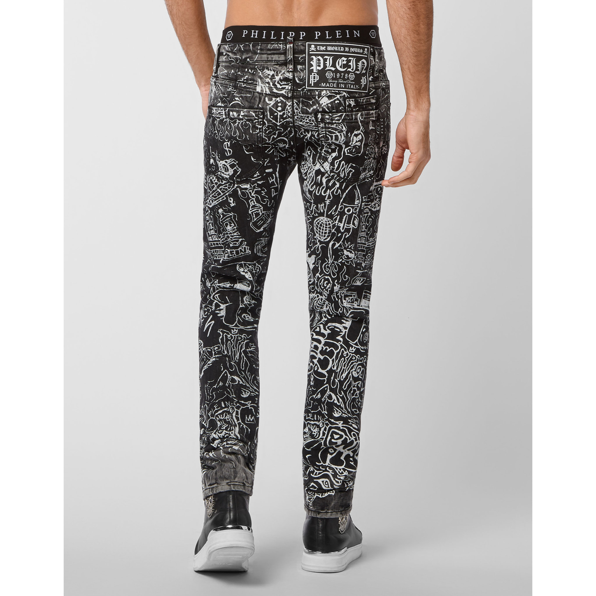 PHILIPP PLEIN Vaqueros de corte recto