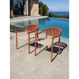 SUMBA - Lot de 2 fauteuils de jardin -