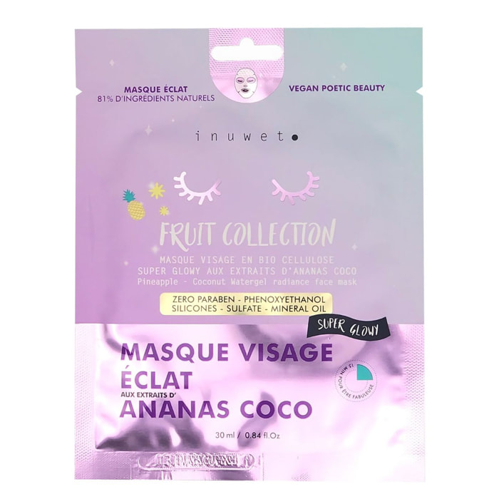 Ananas Coco - Masque Visage Super Glow 30 ml