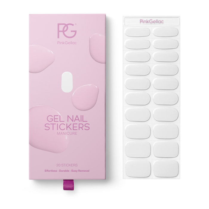 Stickers gel - 0001 Whispering White