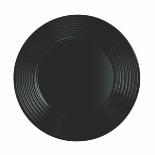Service de table 18 pièces Harena Noir - Luminarc