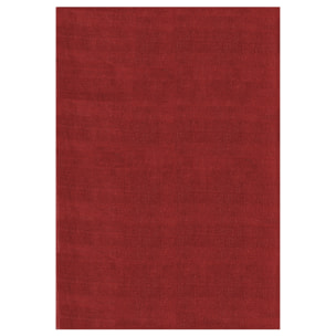 MOSCOU - Tapis uni Rouge