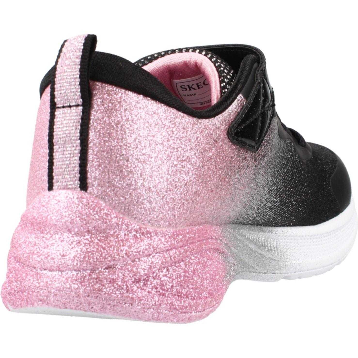 Zapatillas Niña Microspec Max Advance - Glitz Negro