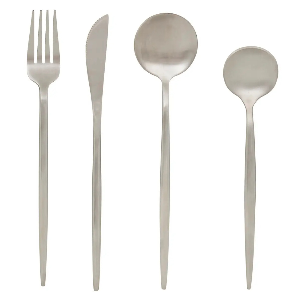 Ménagère Ida 24 pièce(s) argent L2,7xp0,7xH22,7cm