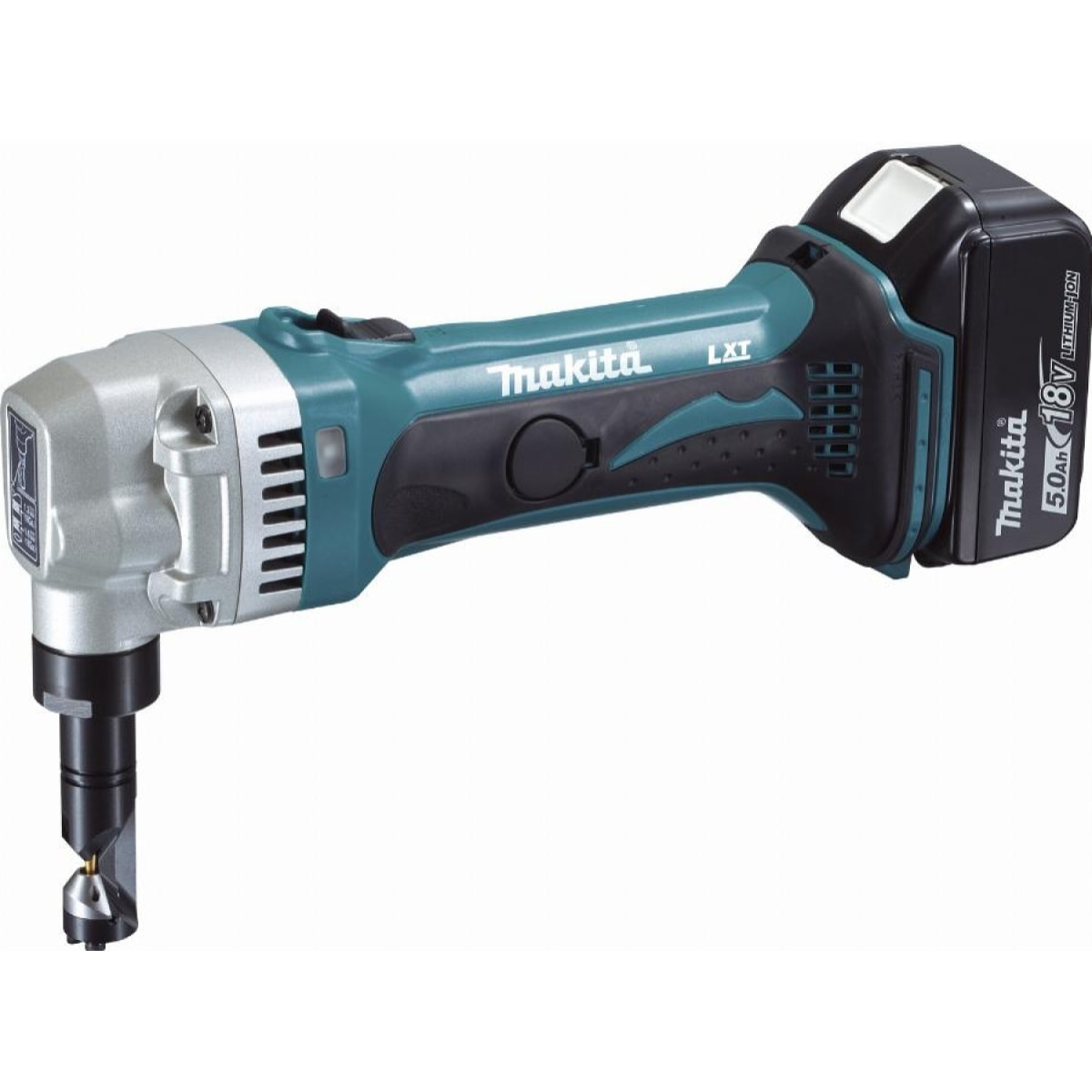 Grignoteuse 18 V LXT MAKITA - avec 2 batteries 18V 5.0Ah - chargeur - MakPac - DJN161RTJ