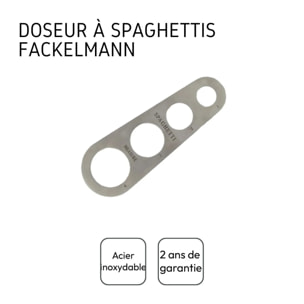 Ustensile de dosage des spaghettis en inox Fackelmann Divers