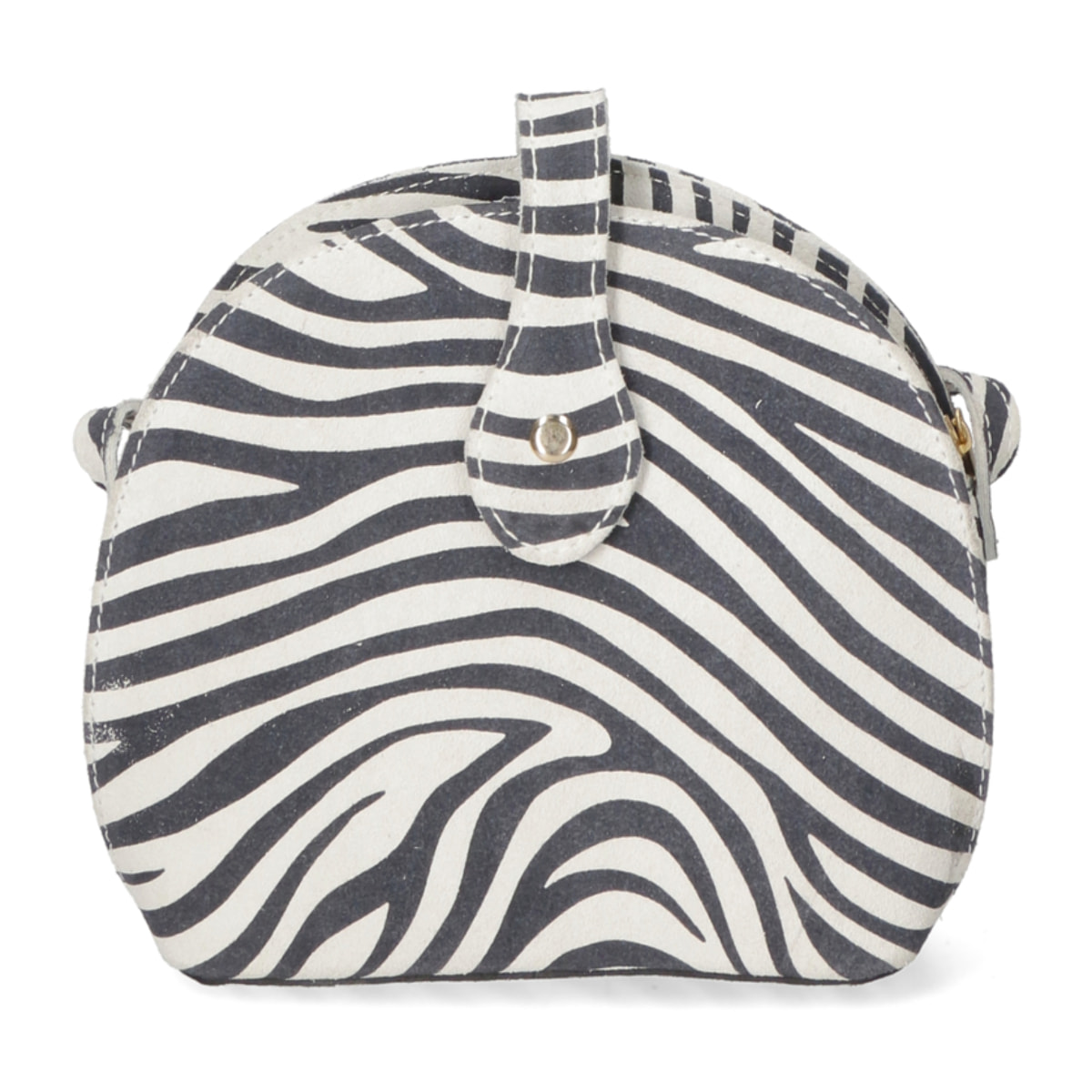 Borsa a tracolla da donna In Vera pelle Made in Italy 20x19x7 cm