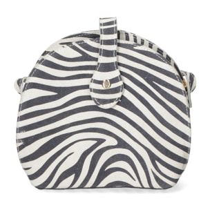 Borsa a tracolla da donna In Vera pelle Made in Italy 20x19x7 cm