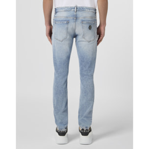 PHILIPP PLEIN Super Straight Cut Jeans Basic