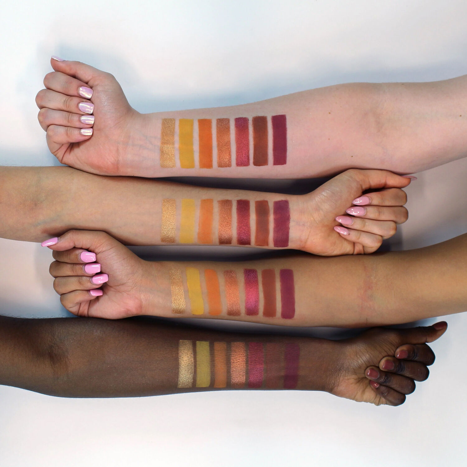 Siennas - Palette 21 fards à paupières et 1 pinceau