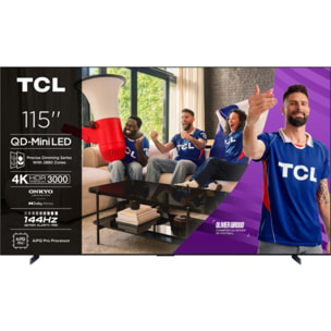 TV Mini Led TCL 115C7K 2025-115 pouces (291cm)
