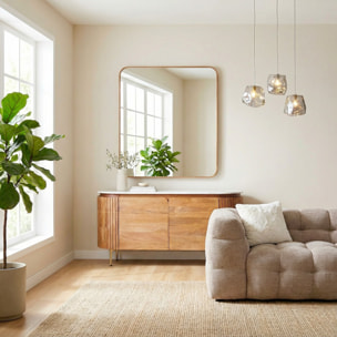Miroir Cleo 100x100cm Kare Design