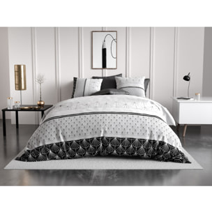 Parure Housse De Couette 3pcs 100% coton 57fils Casta