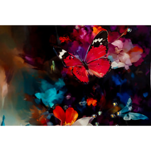 DIPINTO SU TELA LACCATO MARTY C/CORNICE -A- CM 62X4X92