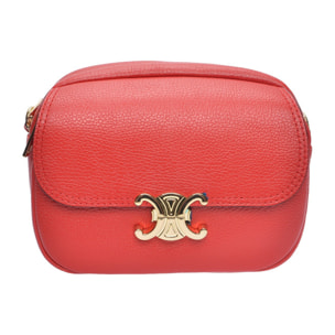 Borsa a spalla Anna Luchini Rosso