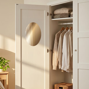 Sticker miroir oval 42x27 cm