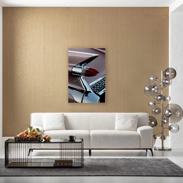 Tableau en verre feux de voiture 80x120cm Kare Design