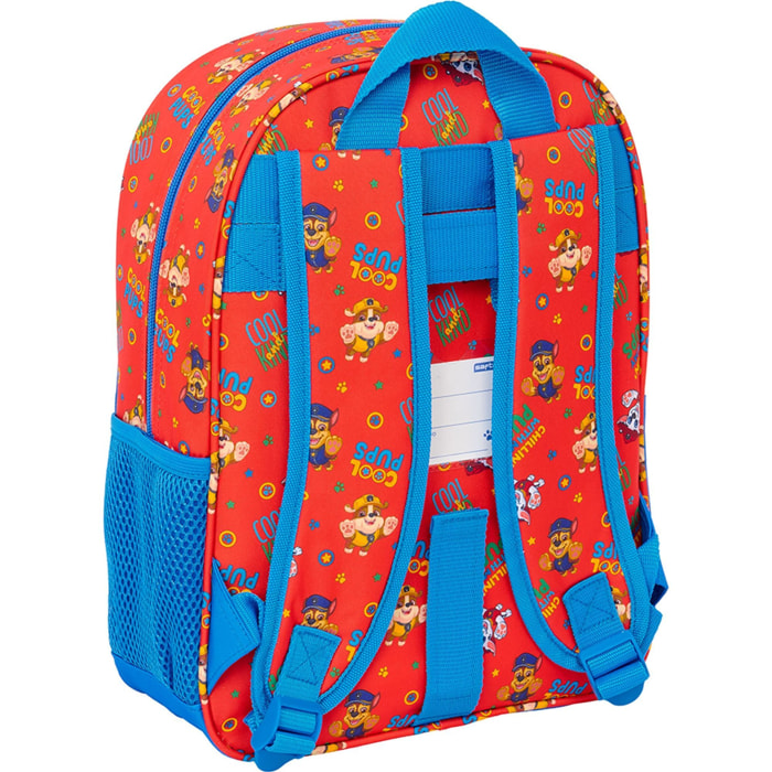 Mochila infantil adapt.carro paw patrol "cool"