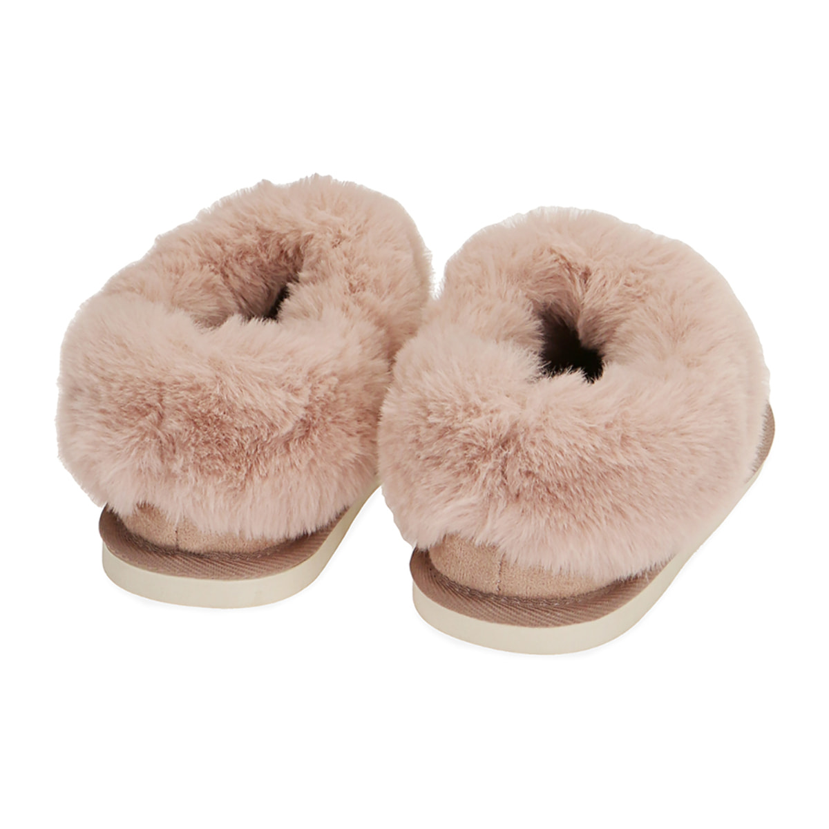 Stivaletti rosa in microfibra con strass