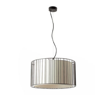 LINDA Lampe suspension noir