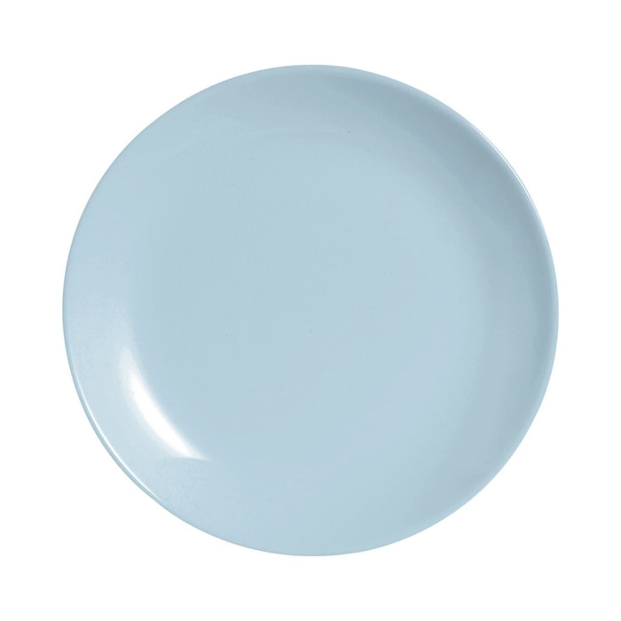 6 assiettes à dessert 19cm Diwali Paradise Blue - Luminarc