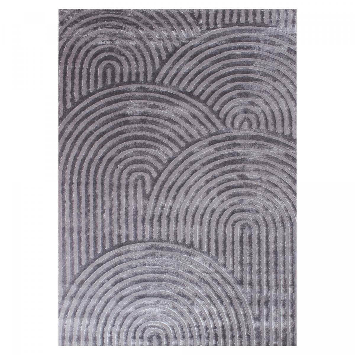 Tapis salon et chambre tissé motif géométrique GUGO