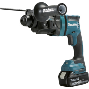 SDS-Plus 18 V Li-Ion 18 mm MAKITA - 2 baterías 1 cargador - en caja con accesorios - DHR182RTJ