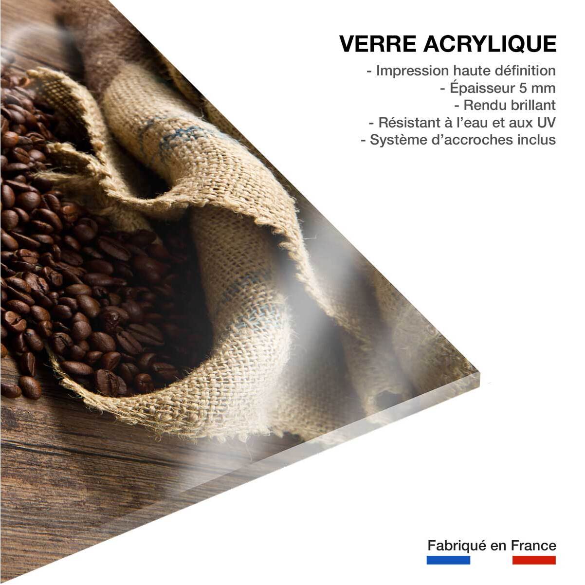 Tableau deco tasse de café Tableau plexiglas