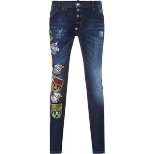 PHILIPP PLEIN super straight cut "eagle pride"