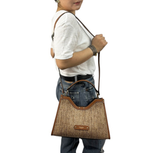 Bolso de mano Cheval Firenze Capri Mini Camel