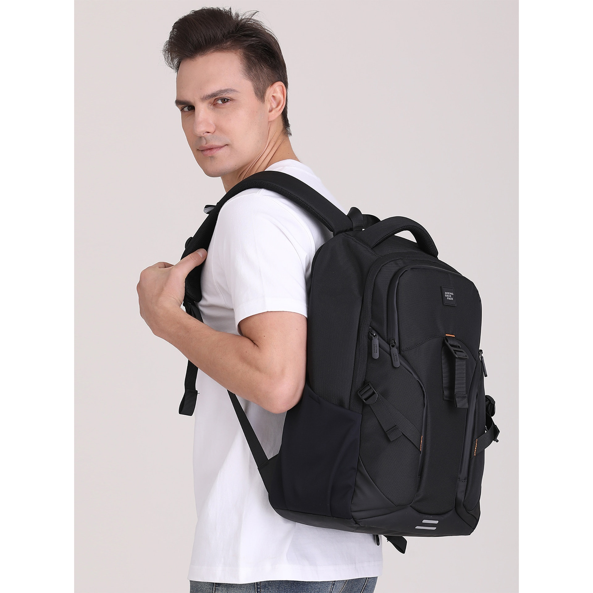 Zaino unisex Celestia Lux - Poliestere - 33.5 x 17.5 x 46.5 cm
