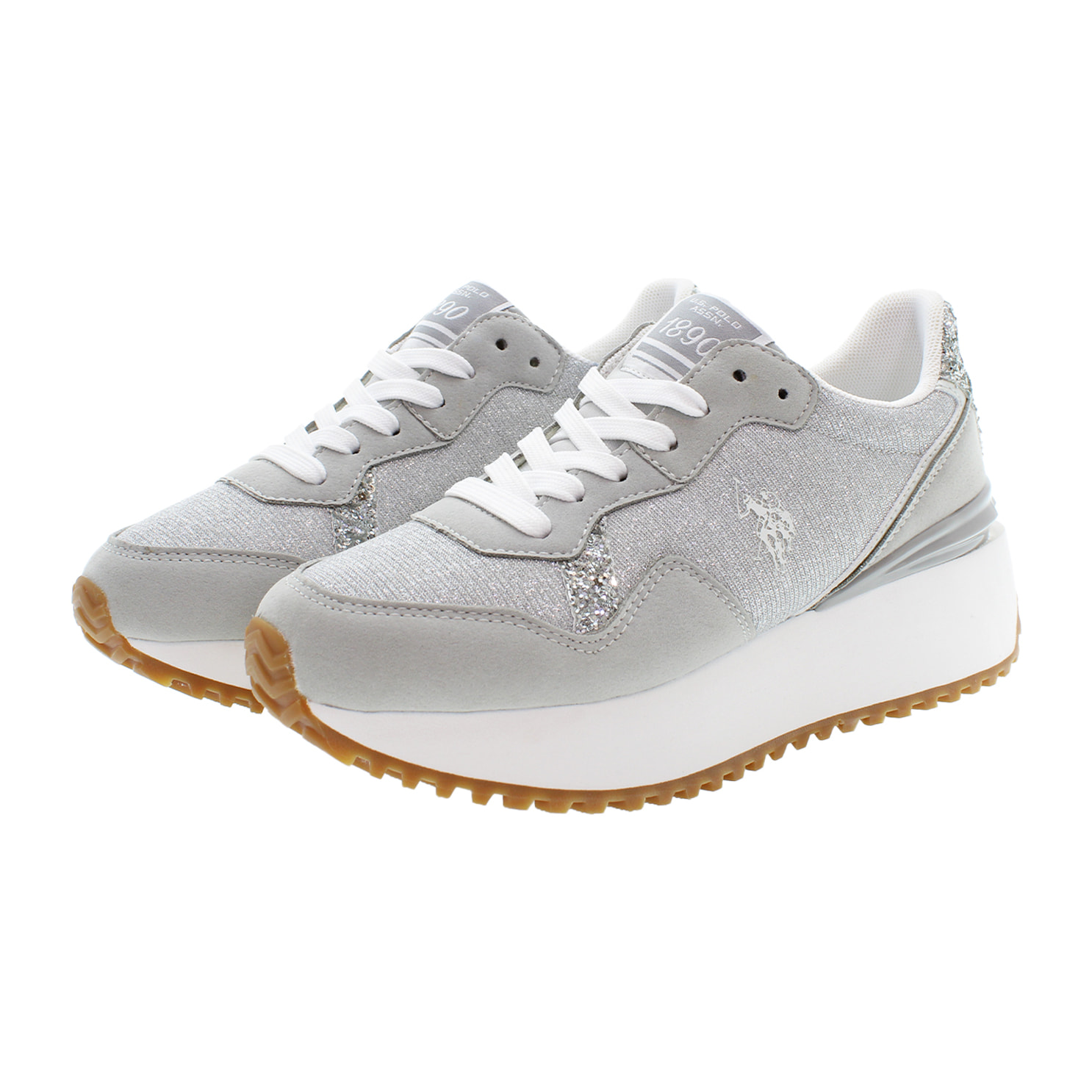 U.S. Polo Assn. - Sneakers BAYLE003W/5NU1 in sintetico per donna