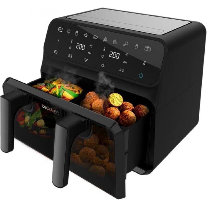Cecotec Freidora sin aceite Cecofry Advance 9000 Window