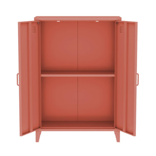 Commode/armoire industrielle métal 2 portes SOHO