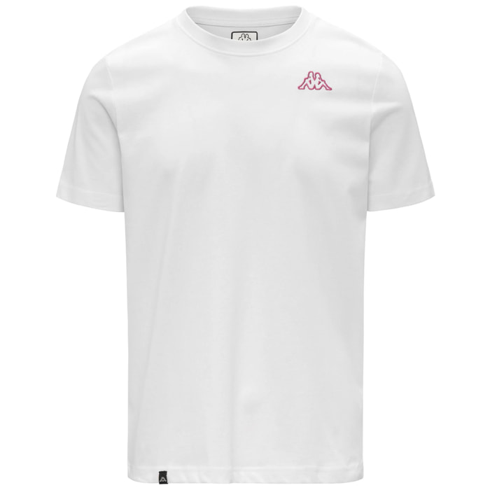 Kappa - Camisetas y tops Hombre Blanco - Logo Sprint
