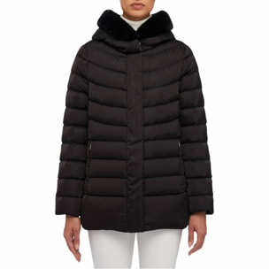 Abrigos Mujer de la marca GEOX  modelo W CHLOO NEGRO