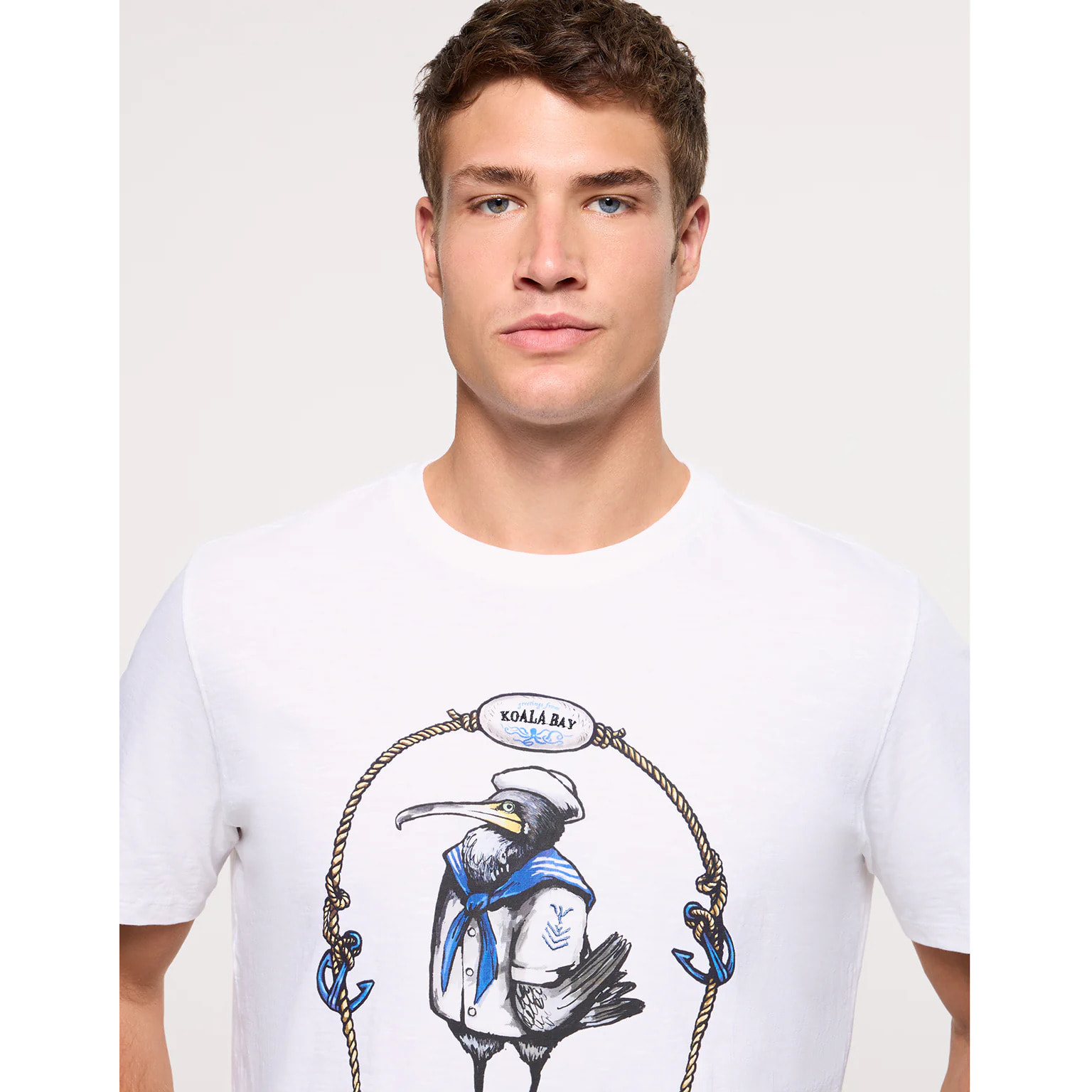 Camiseta Manga Corta Blanca - Cormor