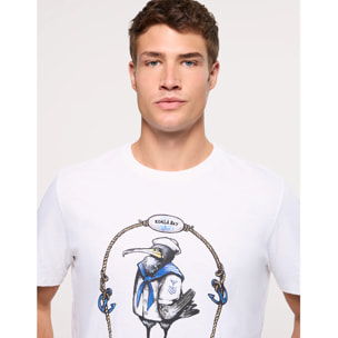 Camiseta Manga Corta Blanca - Cormor