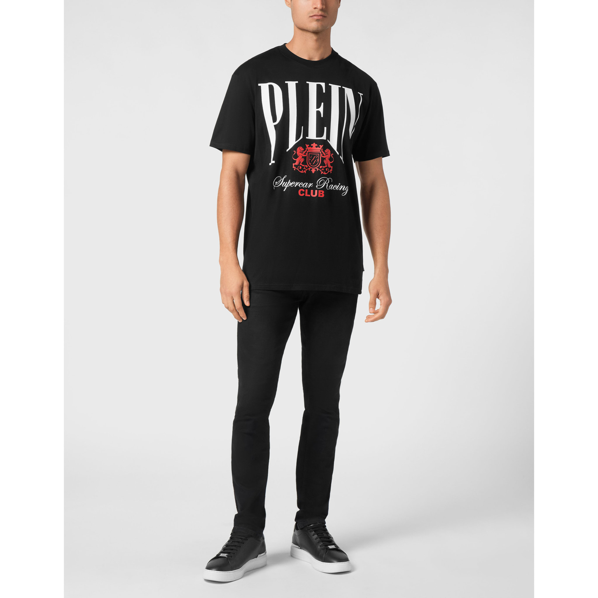 PHILIPP PLEIN Maglietta a girocollo RACING