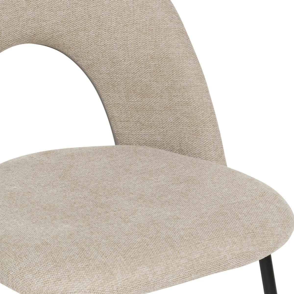 Chaise "Raven" beige