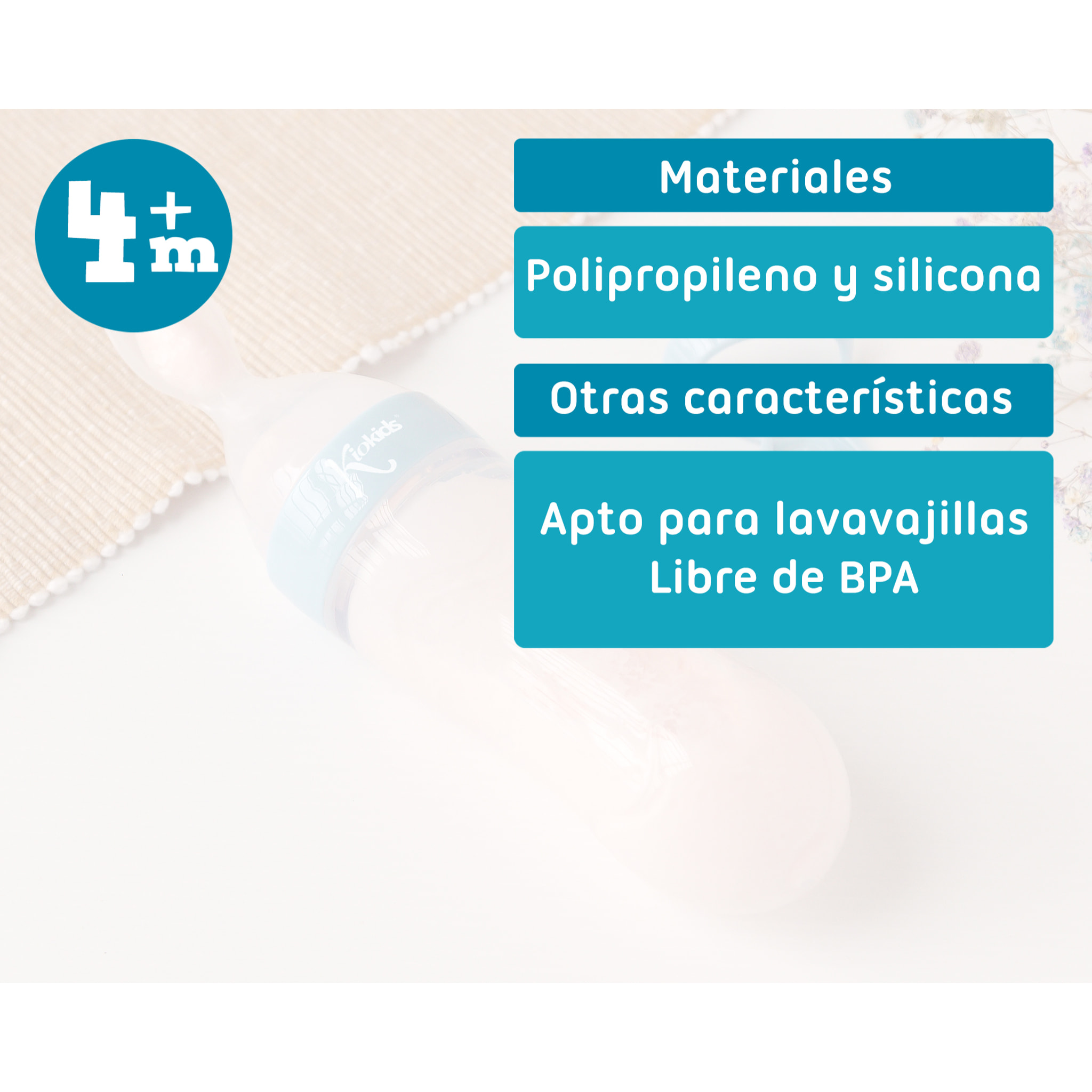 CUCHARA ALIMENTADORA PARA BEBÉS AZUL CLARO