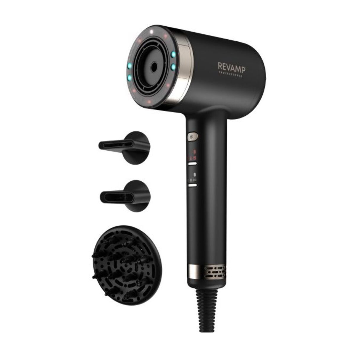 Sèche cheveux professionnel REVAMP Infrarouge Tri-Care DR-7250-EU
