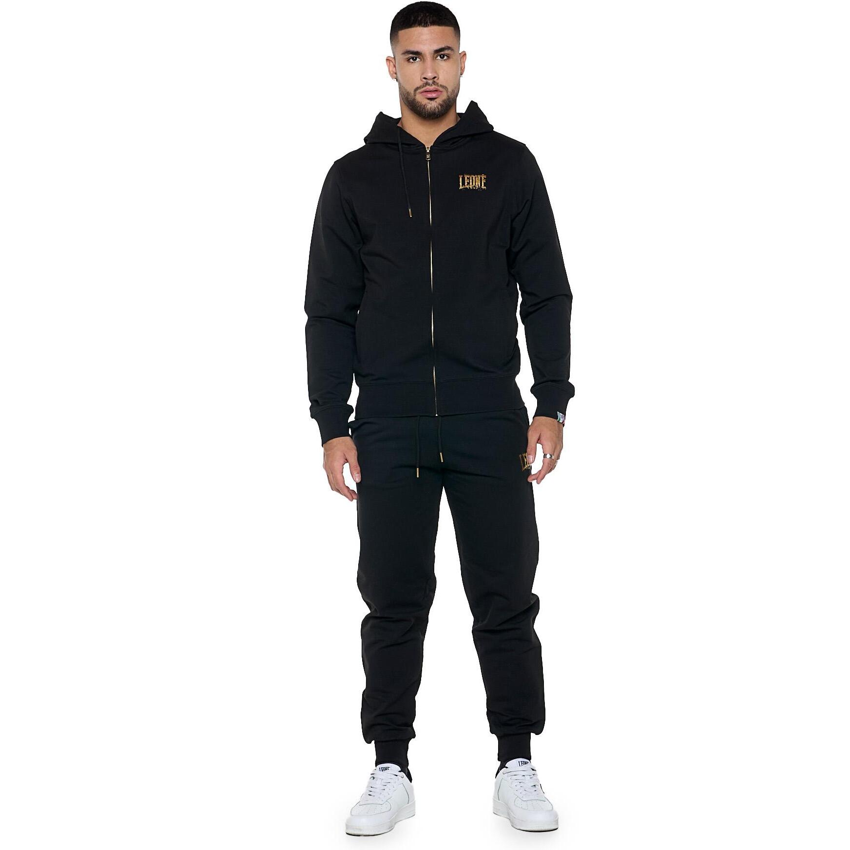 Tuta da uomo invernale con cappuccio 'Authentic Gold'