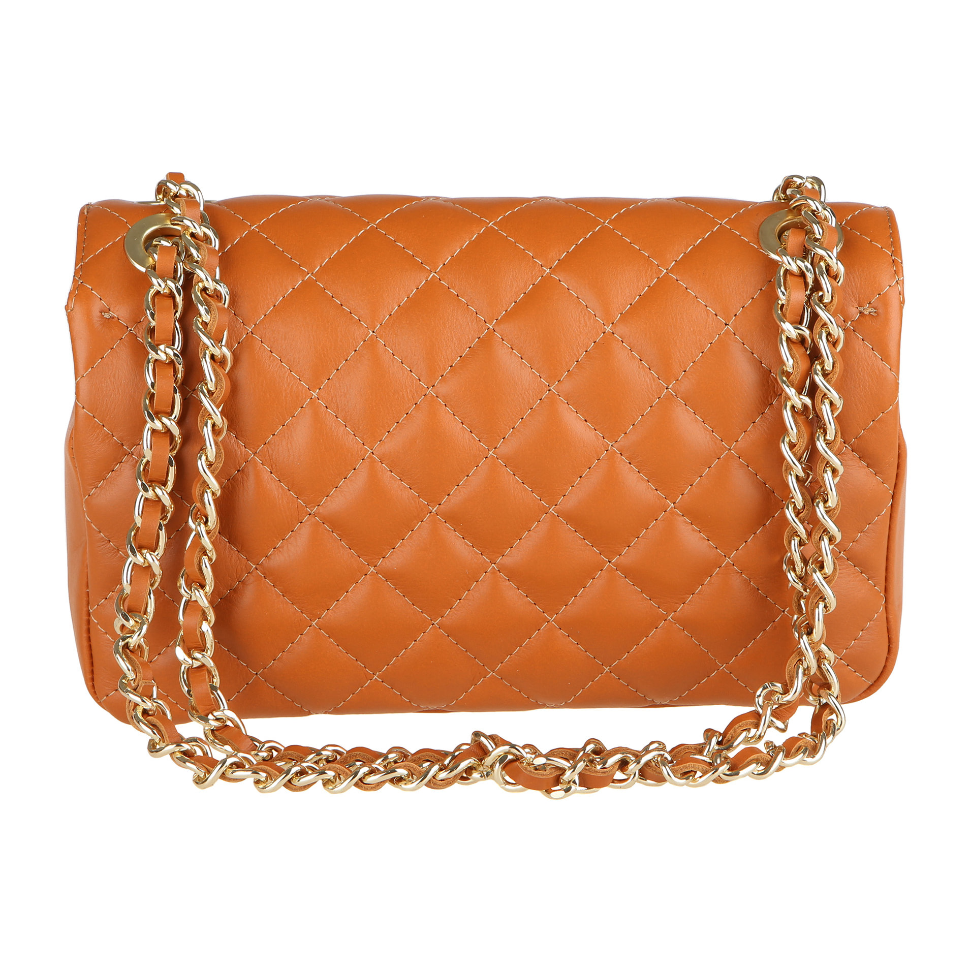 Chicca Borse Borsa a Spalla Cuoio