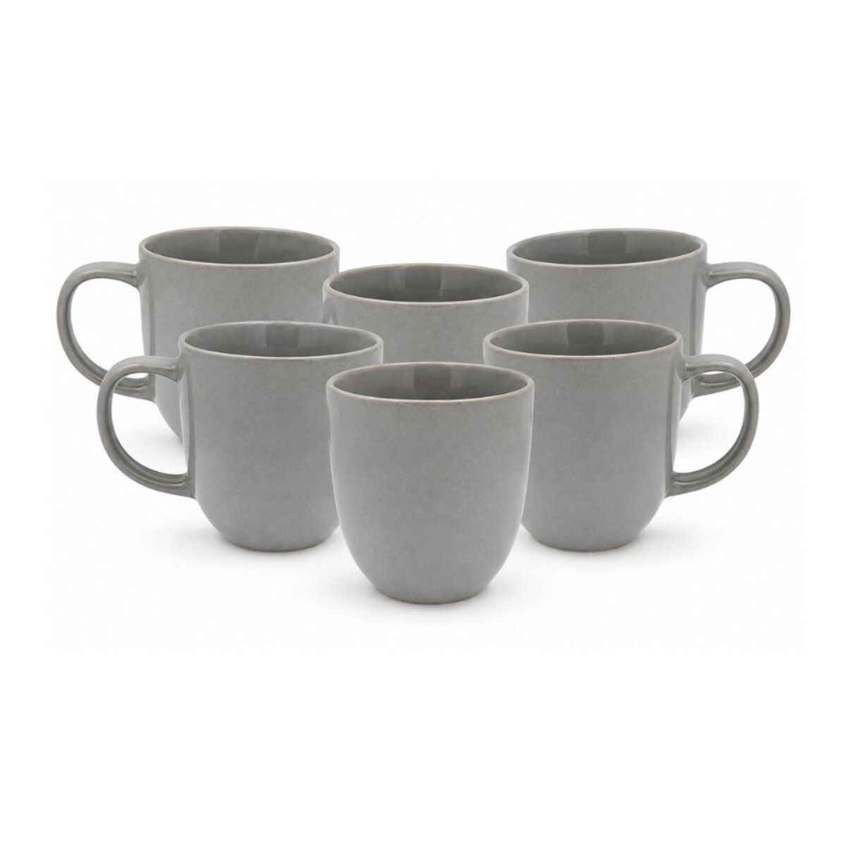 Lot de 6 mugs, GALET