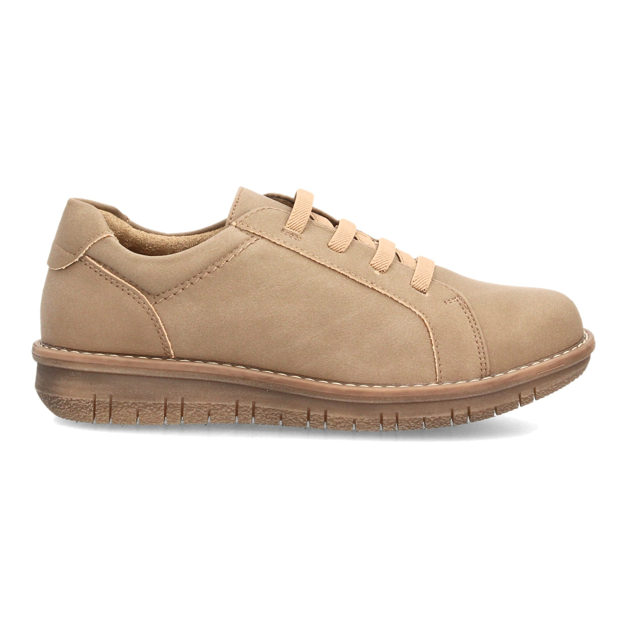 Zapato casual para mujer con cordones elásticos