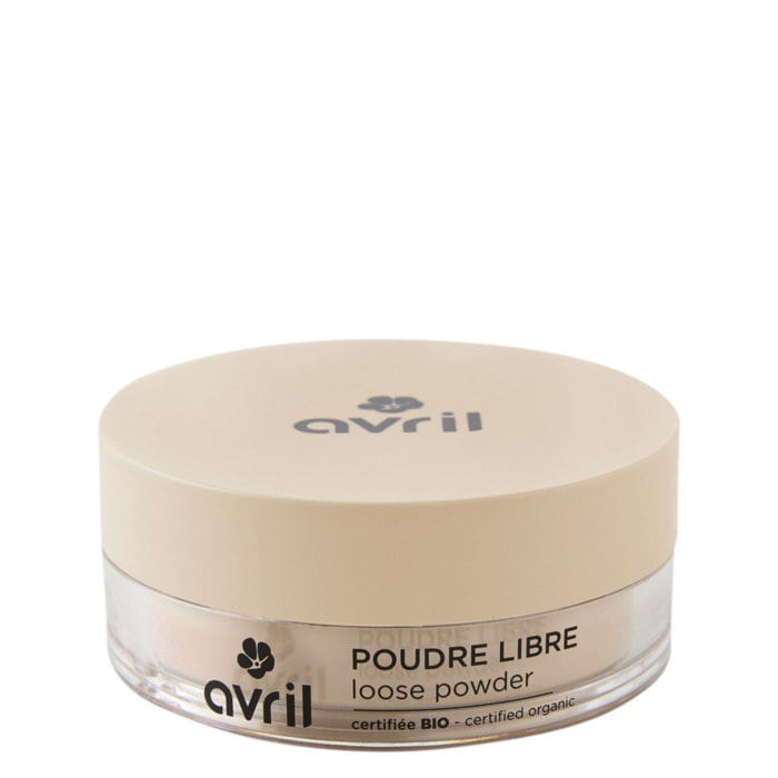 Poudre Libre Certifiée Bio - Poudre Libre Rechargeable Peaux Claires à Médium 15g